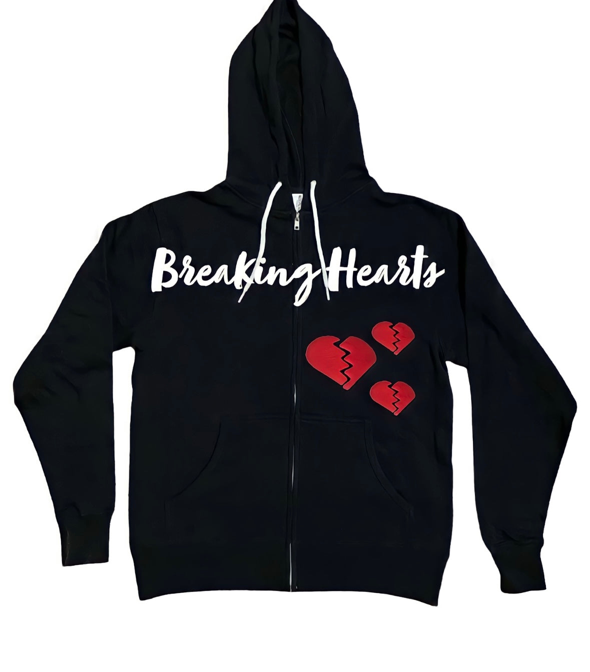 Breaking Hearts Zip Up